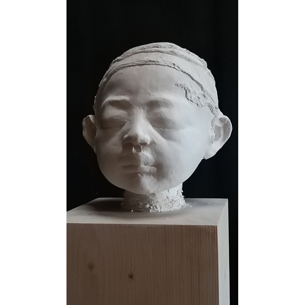 Sculpture de Evelyne Galinski Dao en porcelaine