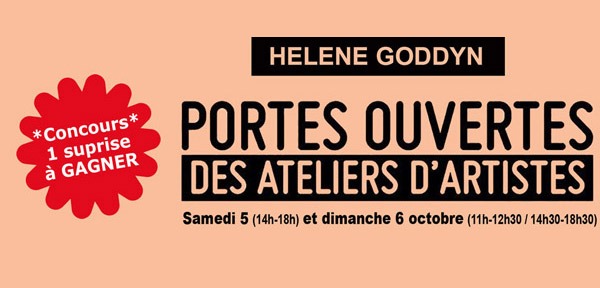 Portes Ouvertes des Ateliers d'Artistes ce week-end